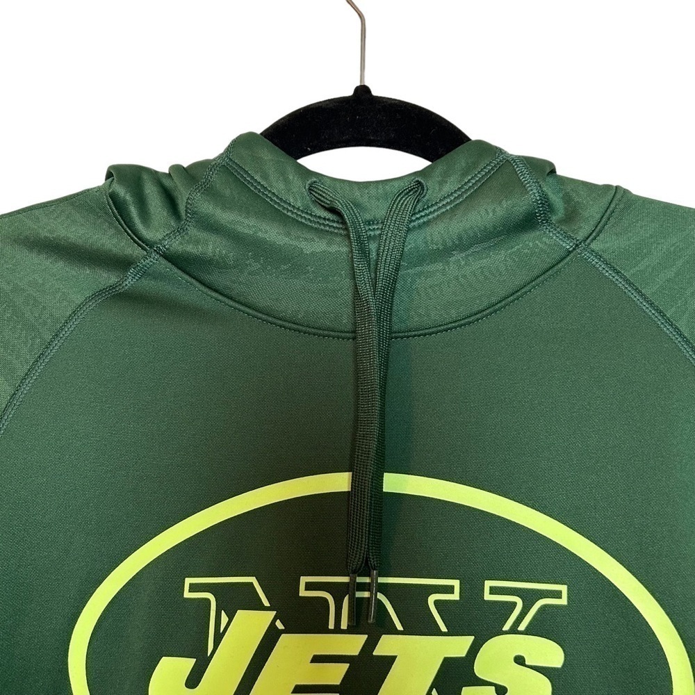 Nike Therma NY Jets NFL  Dri-Fit Green Hoodie Sweatshirt Sz. L - Picture 6 of 16